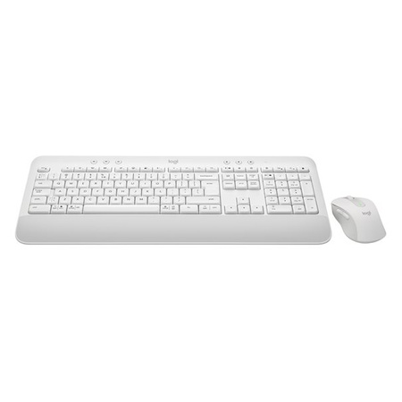 Logitech Desktop MK650 Signature [DE] BOLT white BT Mouse: Signature M650 for Busi. (400–4000 DPI)