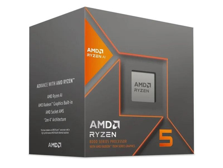 CPU AMD RYZEN 5 8600G AI / AM5 / BOX AMD Ryzen 5 8600G AI (6/12x 4,3 GHz) AM5 22MB 65W