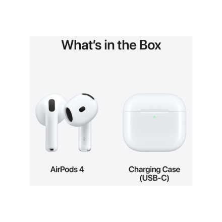 Apple AirPods 4rd Gen. with Active Noise Cancellation (2024) with Active Noise Cancellation (2024) white DE