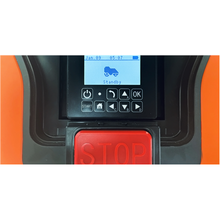 AYI Lawn Mower A1 1400i Mowing Area 1400 m² WiFi APP Yes (Android; iOs) Working time 120 min Brushless Motor Maximum Incline 37 % Speed 22 m/min Waterproof IPX4 68 dB