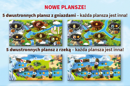 GRA DRAFTOZAUR - 2 DODATKI PTERODAKTYLE oraz PLEZJOZAURY