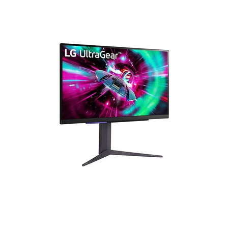 LG UltraGear 27GR93U-B, 27 Zoll 4K Gaming Monitor, 144Hz, IPS, G-SYNC Compatible