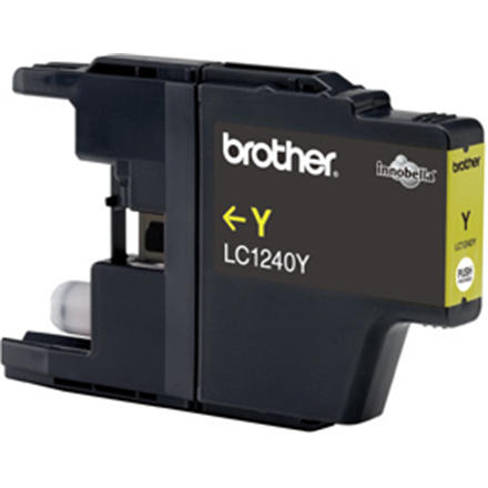 Tinte Brother LC-1240Y yellow ( 600 Blatt)