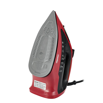 Mesko Iron MS 5031 Steam Iron 2400 W Continuous steam 40 g/min Steam boost performance 70 g/min Red/Black