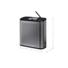 Sharp OSAKA Portable Digital Radio | DR-P530(GY) | USB port | Bluetooth | FM radio | Wireless connection