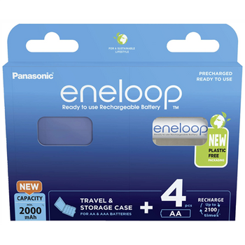 Panasonic ENELOOP BK-3MCDEC4BE AA 2000 mAh 4 pc(s)