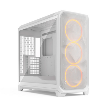 Fractal Design Meshify 3 XL | White RGB TG Clear Tint | Mid-Tower | Power supply included No | ATX