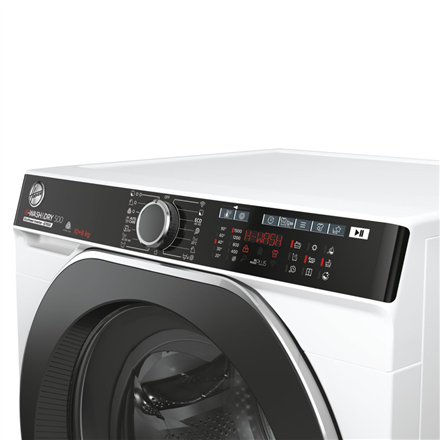 Hoover HDP 5106AMBC/1-S Washing Machine with Dryer, A/D, Front loading, Depth 58 cm, Washing 10 kg, Drying 6 kg, White Hoover Washing Machine with Dryer HDP 5106AMBC/1-S Energy efficiency class A Front loading Washing capacity 10 kg 1500 RPM Depth 58 cm W