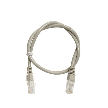 PATCHCORD UTP 5e 0.5m szary ART oem