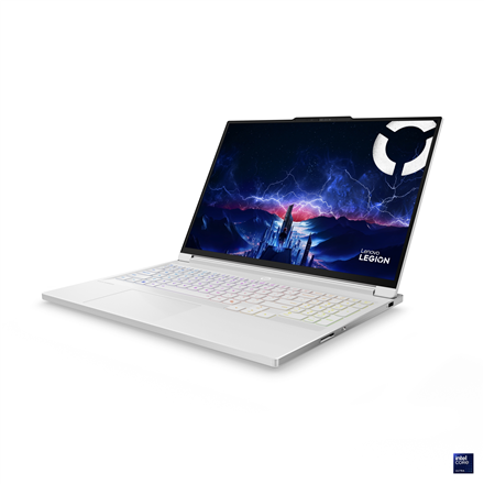 Lenovo Legion 7 16IAX10 | Glacier White | 16 " | OLED | WQXGA | 2560 x 1600 pixels | Intel Core Ultra 9 | 275HX | 32 GB | CSODIMM DDR5 | Solid-state drive capacity 2000 GB | NVIDIA GeForce RTX 5070 | GDDR7 | 8 GB | Windows 11 Home | 802.11be | Bluetooth v