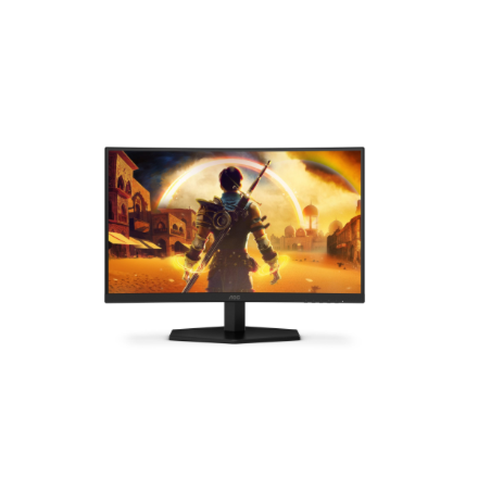 AOC Gaming monitor | C24G42E | 24 " | VA | FHD | 16:9 | 180 Hz | 0.5 ms | 1920 x 1080 pixels | 250 cd/m² | HDMI ports quantity 2 | Black