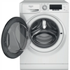 Hotpoint Washing Machine With Dryer NDD 11725 DA EE Energy efficiency class E Front loading Washing capacity 11 kg 1551 RPM Depth 61 cm Width 60 cm Display LCD Drying system Drying capacity 7 kg Steam function White