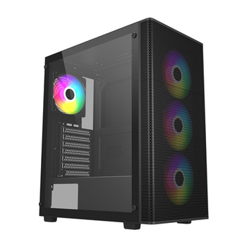 FSP Case | M220-BA | Black | Mid Tower | Power supply included No