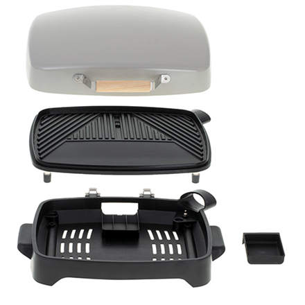 Gerlach GL 6611 Electric Grill, 2500 W, Black/Grey