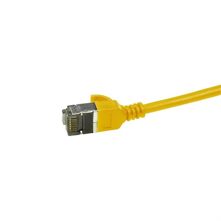 Kabel LAN U/FTP (Patchkabel) SLIM CAT6 1m yellow