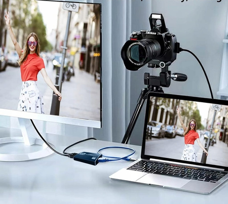 Grabber HDMI 2.0 PC USB STREAMING 4K60Hz HDCP 2.2