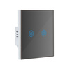 SMART WYŁĄCZNIK ŚWIATŁA WIFI podwójny szary ART oem