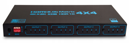 MATRIX HDMI 2.0 4x4 SWITCH 4K/60HZ HDCP DOLBY 7.1