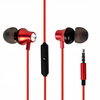 SŁUCHAWKI DOKANAŁOWE MIKROFON PRZEWÓD JACK 3.5MM