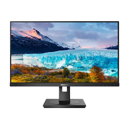 Philips LCD Monitor 272S1AE/00 27 ", FHD, 1920 x 1080 pixels, IPS, 16:9, Black, 4 ms, 250 cd/m², Headphone out, 75 Hz, W-LED system, HDMI ports quantity 1