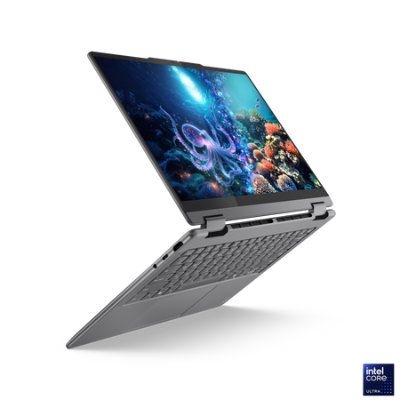 Lenovo Yoga 7 2-in-1 14ILL10 | Luna Grey | 14 " | OLED | Touchscreen | WUXGA | 1920 x 1200 pixels | Glossy | Intel Core Ultra 5 | 226V | 16 GB | Soldered LPDDR5x | Solid-state drive capacity 512 GB | Intel Arc Graphics | Windows 11 Home | 802.11be | Bluet