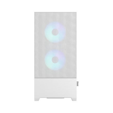 Fractal Design Pop Air RGB White TG Clear Tint Midi-Tower - weiß