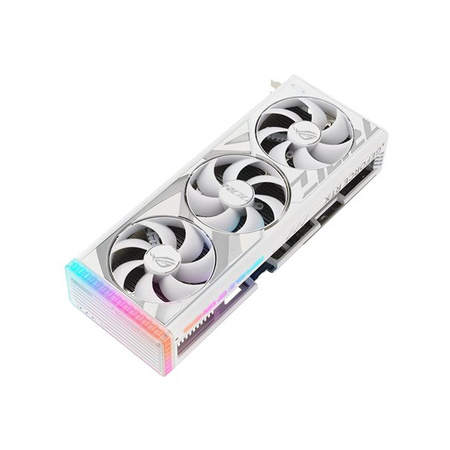 Asus ROG-STRIX-RTX4090-O24G-WHITE NVIDIA, 24 GB, GeForce RTX 4090, GDDR6X,  PCI Express 4.0, HDMI ports quantity 2, Memory clock speed 2610 MHz