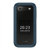 Nokia 2660 Flip Blue 2.8 " TFT LCD 240 x 320 0.128 GB Dual SIM Nano-SIM Main camera 0.3 MP 1450 mAh Bluetooth 4.2