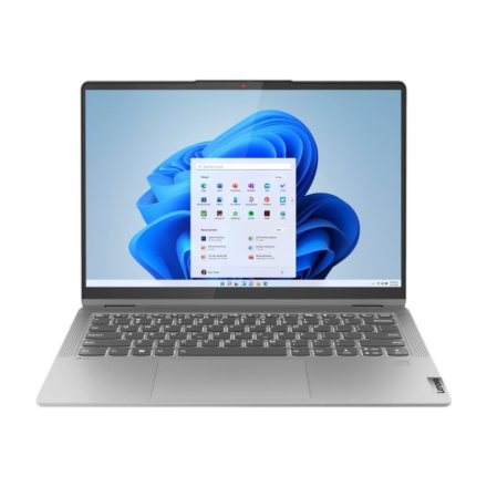 Lenovo IdeaPad Flex 5 14ABR8 | Arctic Grey | 14 " | IPS | Touchscreen | WUXGA | 1920 x 1200 pixels | Glossy | AMD Ryzen 5 | 5625U | 8 GB | Soldered LPDDR4x | Solid-state drive capacity 512 GB | AMD Radeon Graphics | Windows 11 Home | 802.11ax | Bluetooth 