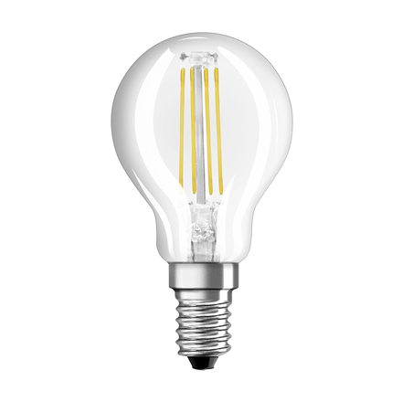 Osram Parathom Classic P Filament 40 non-dim 4W/827 E14 bulb Osram Parathom Classic P Filament E14 4 W Warm White