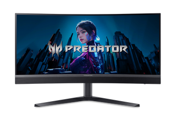 Acer Predator X34 V3bmiiphuzx Series | 34 " | VA | 21:9 | 180 Hz | 1 ms | 3440 x 1440 pixels | 600 cd/m² | HDMI ports quantity 2 | Black
