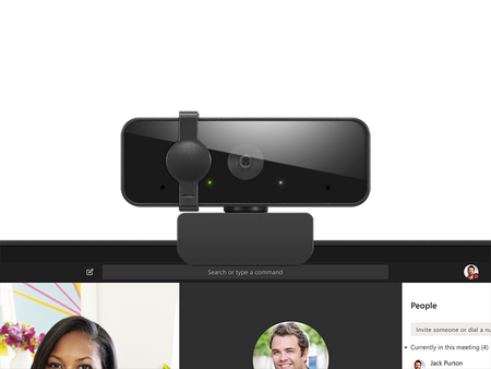 Lenovo Accessories 310 FHD Webcam Black | Lenovo WebCam | 310 FHD