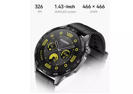 Huawei GT 4 Smart watch GPS (satellite) AMOLED 46mm Waterproof Black