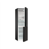 Gorenje Refrigerator NRK6192SYBK Energy efficiency class E, Free standing, Combi, Height 185 cm, No Frost system, Fridge net capacity 204 L, Freezer net capacity 96 L, Display, 38 dB, Black