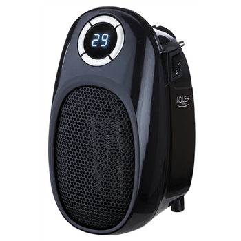 Adler Thermofan - Easy Heater AD 7726 Ceramic 400 W Number of power levels 2 Suitable for rooms up to 32 m² Black