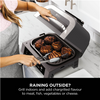 NINJA | 6-in-1 MAX Grill and Air Fryer | DG551EU | 3.8 L | Number of programs 6 | Silver/Black