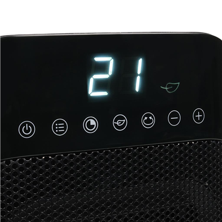 Tristar KA-5074 Ceramic heater 1800 W Number of power levels 3 Suitable for rooms up to 20 m² Black IP21