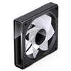Jonsbo ZK-120BR ARGB Reverse Blade PWM Lüfter, 120mm, 3er-Pack - schwarz