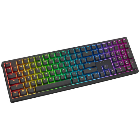 Ducky Zero 6108 Classic Black Wireless Gaming Tastatur - MX2A Blue (US)