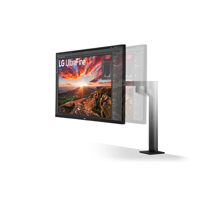 LG Monitor 32UN880P-B 31.5 ", IPS, UHD, 3840 x 2160, 16:9, 5 ms, 350 cd/m², HDMI ports quantity 2, 60 Hz