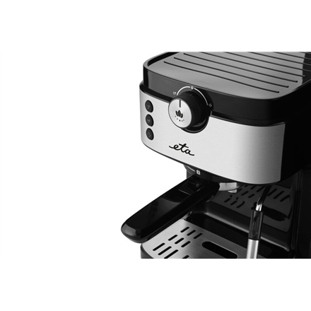 ETA Espresso Coffee maker Delizio ETA118090000 Pump pressure 20 bar, 1633 W, Black/Stainless steel