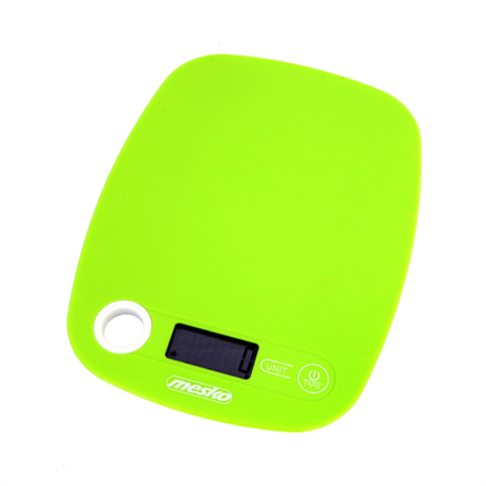 Mesko Kitchen scale MS 3159g Maximum weight (capacity) 5 kg Graduation 1 g Display type LCD Green