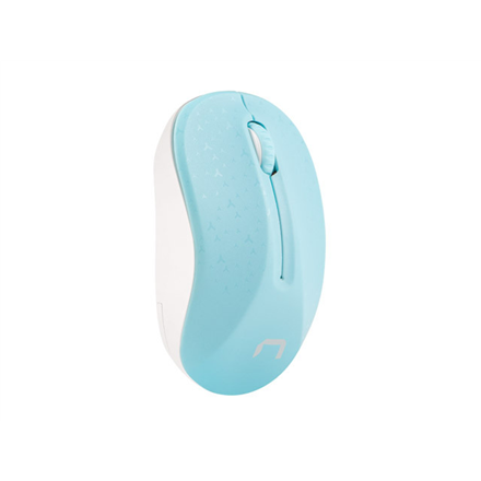 Natec Mouse, Toucan, Wireless, 1600 DPI, Optical, Blue/White Natec Mouse Blue/White Wireless
