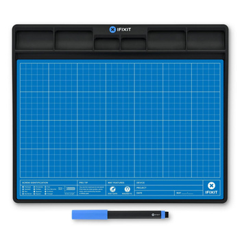 iFixit FixMat magnetische Projektmatte, ESD-geschützt - blau