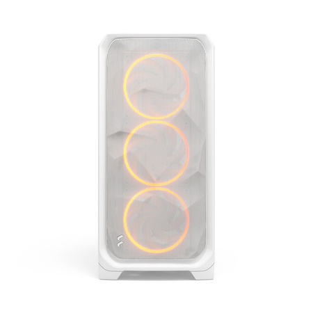 Fractal Design Meshify 3 XL | White RGB TG Clear Tint | Mid-Tower | Power supply included No | ATX