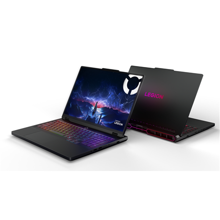 Lenovo Legion Pro 7 16IAX10H | Eclipse Black | 16 " | OLED | WQXGA | 2560 x 1600 pixels | Intel Core Ultra 9 | 275HX | 32 GB | CSODIMM DDR5 | Solid-state drive capacity 2x1000 GB | NVIDIA GeForce RTX 5080 | GDDR7 | 16 GB | Windows 11 Home | 802.11be | Blu