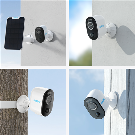 Reolink | Wi-Fi Security Camera with Motion Spotlight and Solar Panel, 3W | Argus Series B330 | Bullet | 4 MP | Fixed lens | IP65 | H.265 | Micro SD, Max. 128 GB