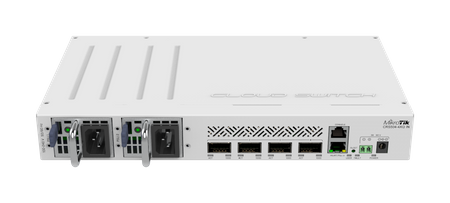 MikroTik Cloud Router Switch CRS504-4XQ-IN No Wi-Fi 10/100 Mbit/s Ethernet LAN (RJ-45) ports 1 Mesh Support No MU-MiMO No No mobile broadband