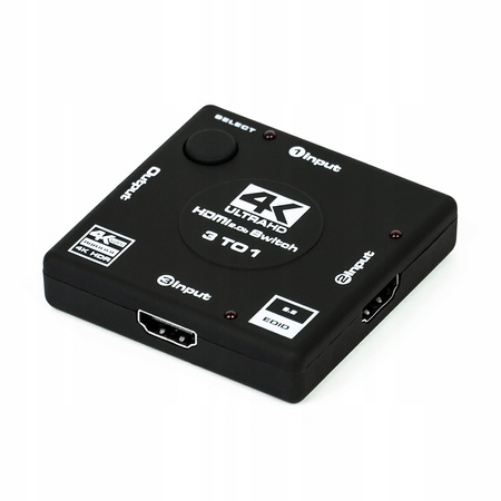 SWITCH 3x1 HDMI 2.0 PRZEŁĄCZNIK ROZDZIELACZ 4K60HZ