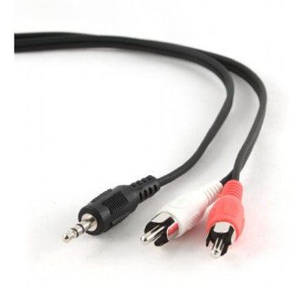 Kabel stereo minijack - 2x RCA (CHINCH) 1.5m Gembird